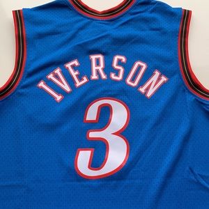 Allen Iverson 99-00 Philadelphia 76ers Mitchell & Ness HWC Throwback Jersey